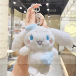 Cinnamonroll Inspired Kawaii Key Chain Plush Dog Doll