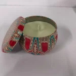 Natural Scented Wax Candle | 120gms | Tin Jar
