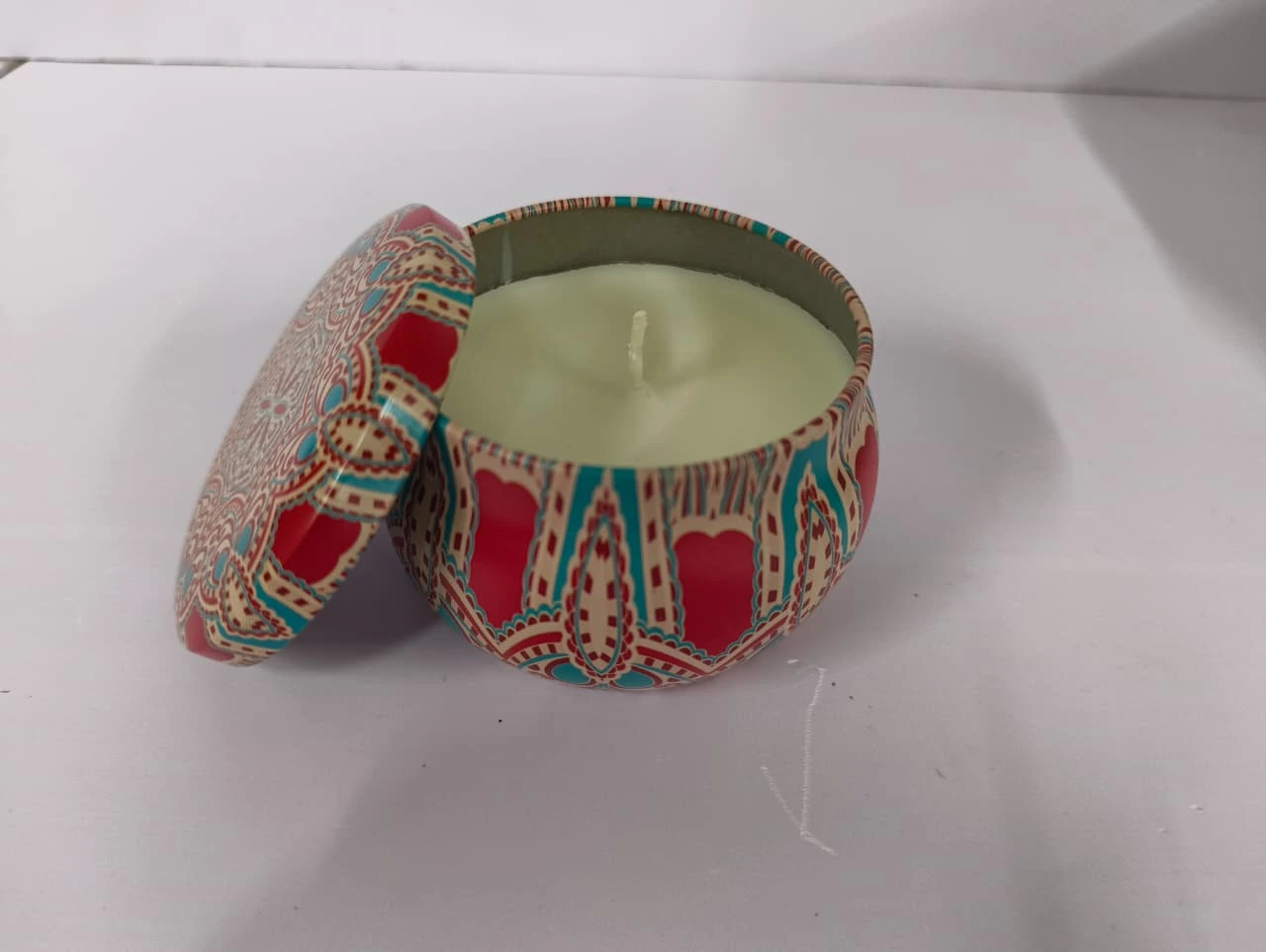 Natural Scented Wax Candle | 120gms | Tin Jar