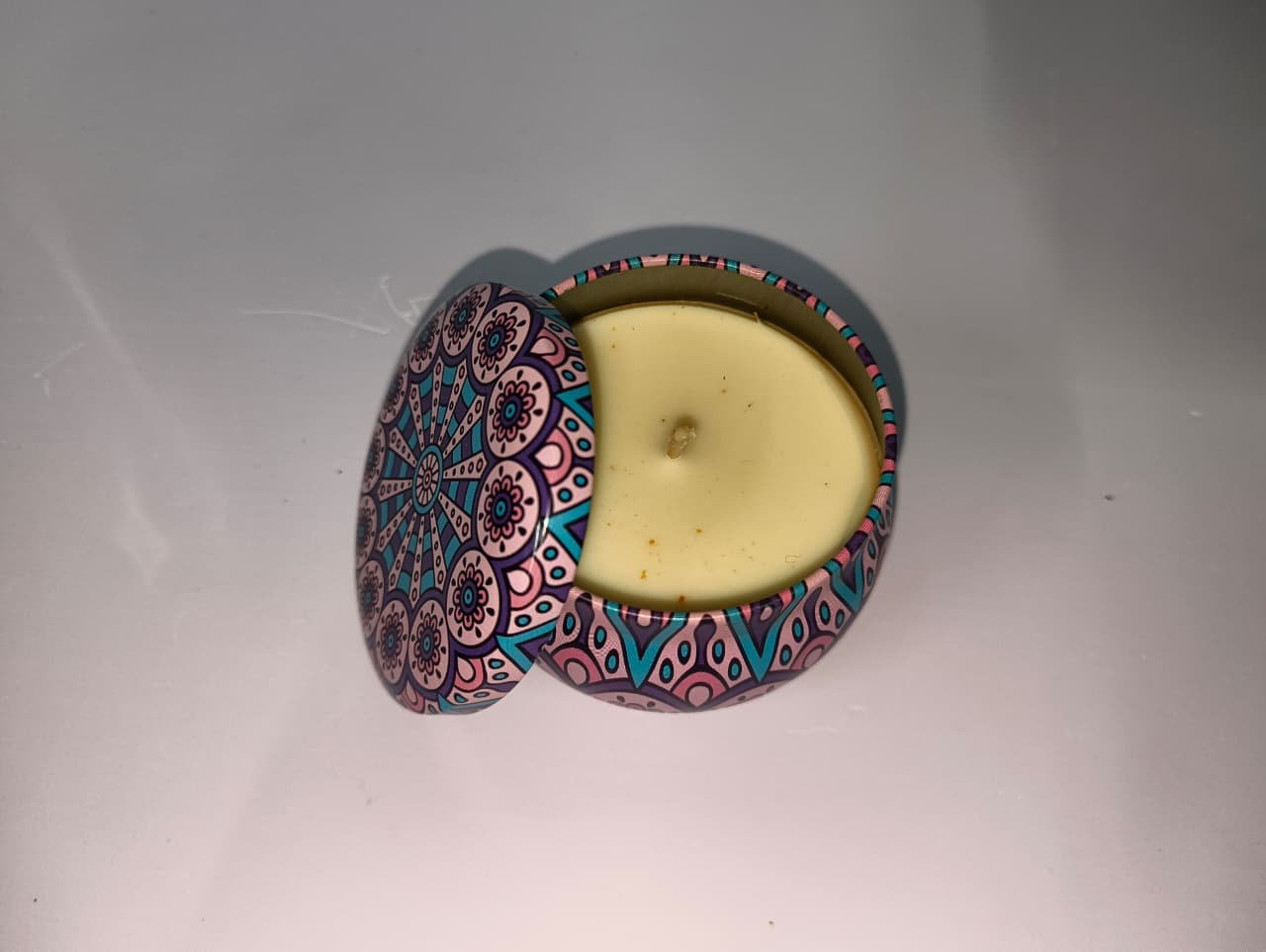 Natural Scented Wax Candle | 120gms | Tin Jar